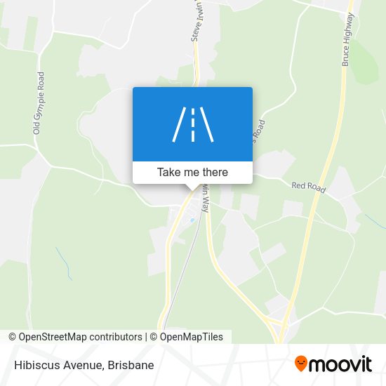 Hibiscus Avenue map