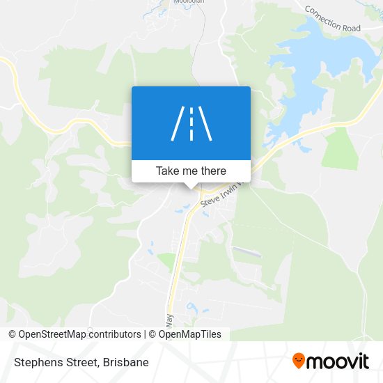 Stephens Street map
