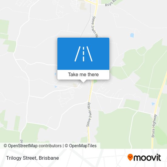 Trilogy Street map
