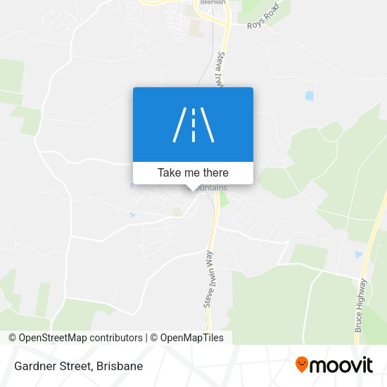 Gardner Street map