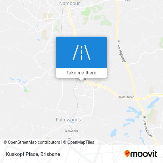 Kuskopf Place map