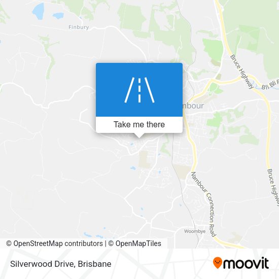 Silverwood Drive map
