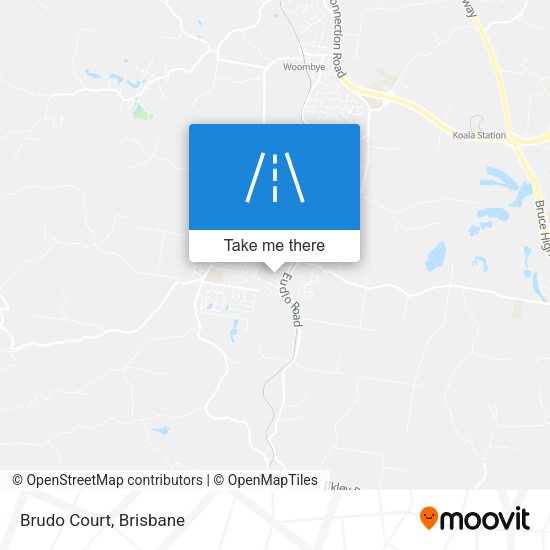 Brudo Court map