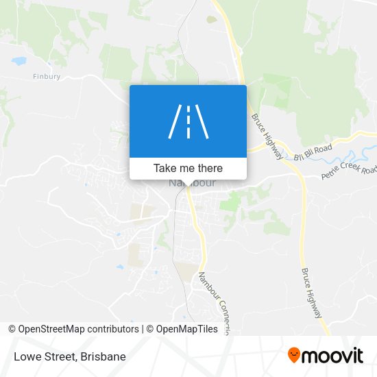 Lowe Street map