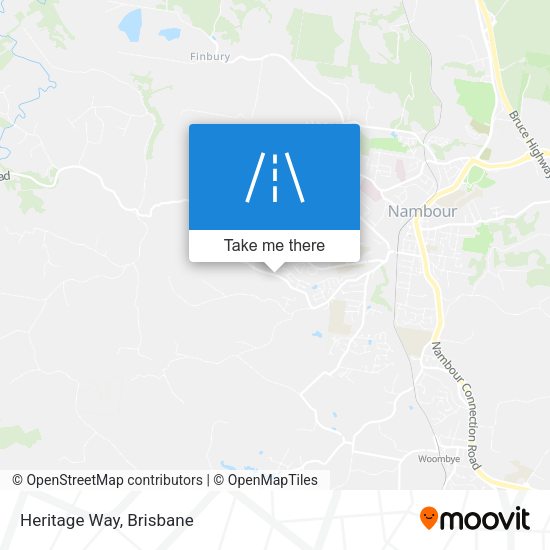 Heritage Way map