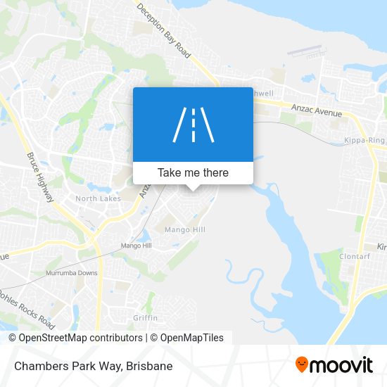 Chambers Park Way map