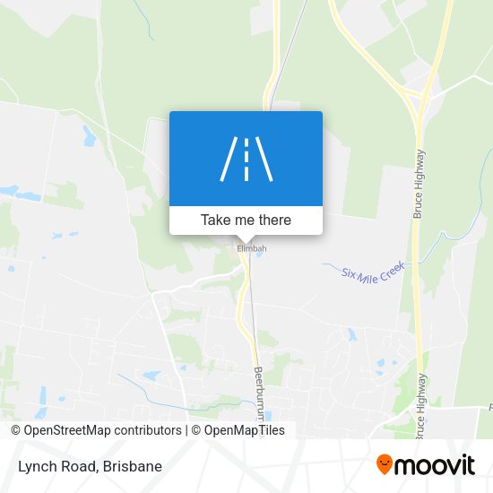 Lynch Road map