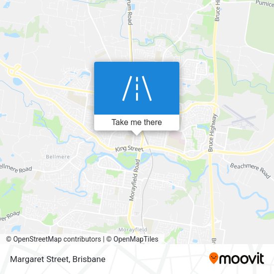 Margaret Street map