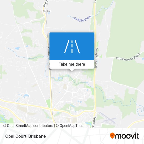 Opal Court map