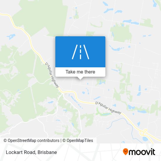 Lockart Road map