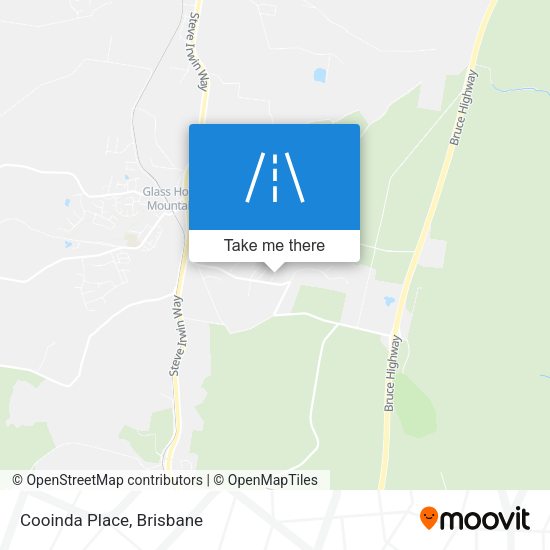Cooinda Place map