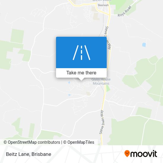 Beitz Lane map