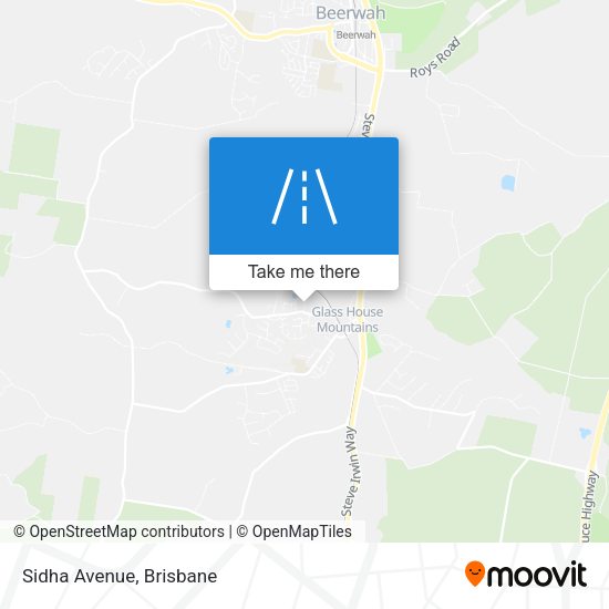 Sidha Avenue map
