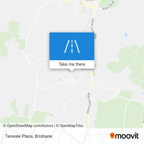 Teneale Place map