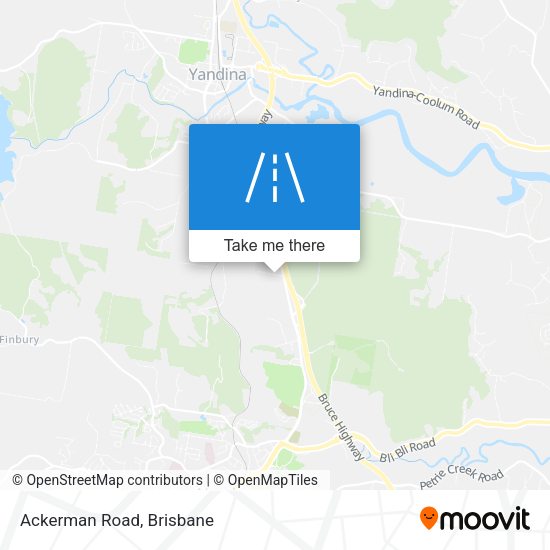 Ackerman Road map