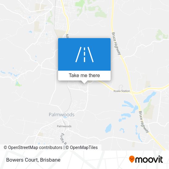 Bowers Court map