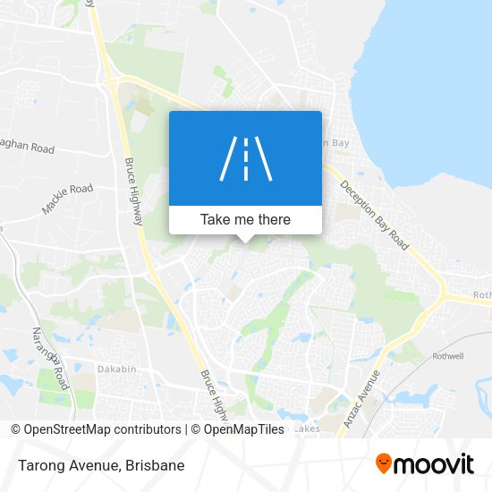 Tarong Avenue map