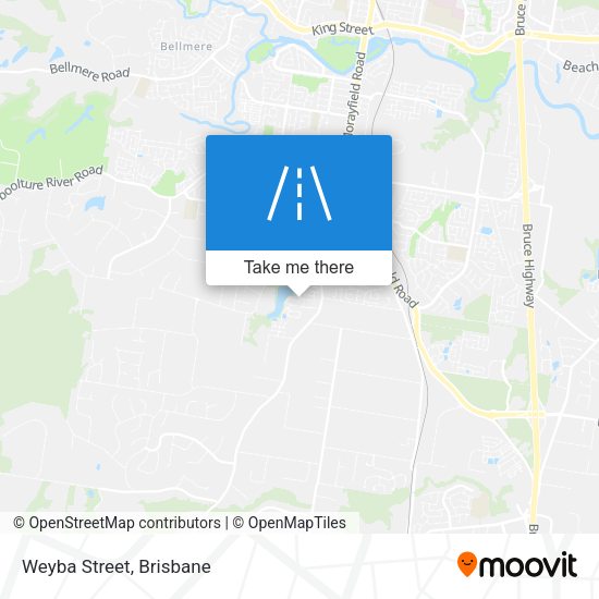 Weyba Street map