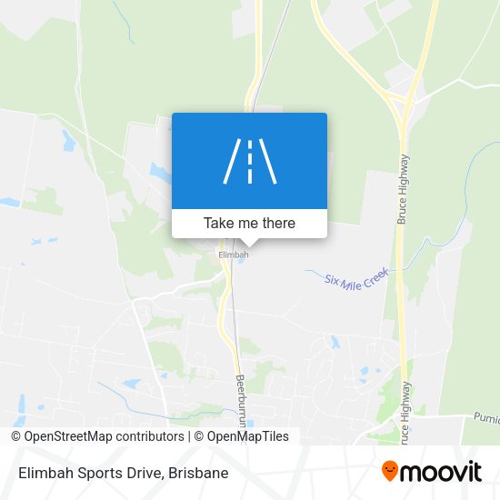 Elimbah Sports Drive map