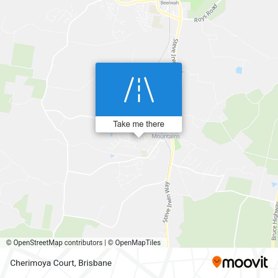 Cherimoya Court map