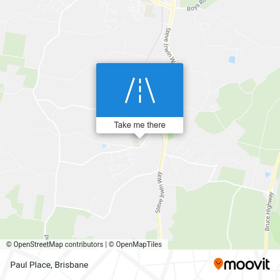 Paul Place map