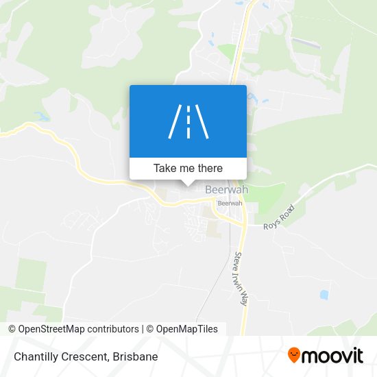 Chantilly Crescent map