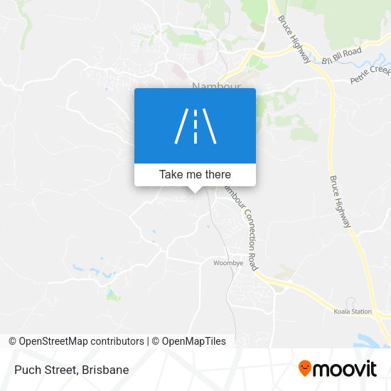 Puch Street map