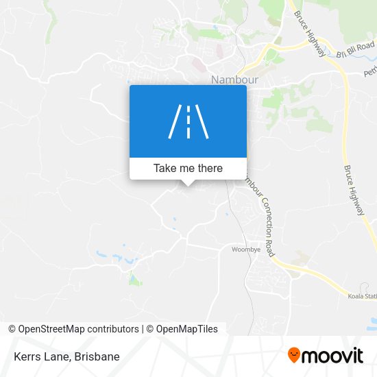 Kerrs Lane map