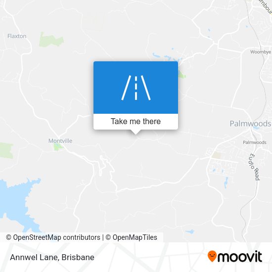Annwel Lane map