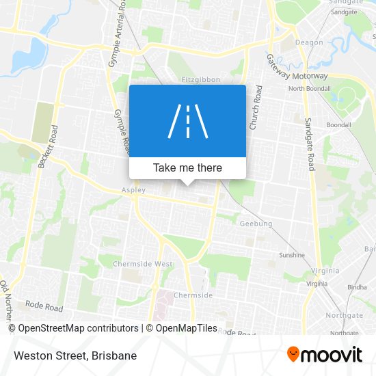 Weston Street map