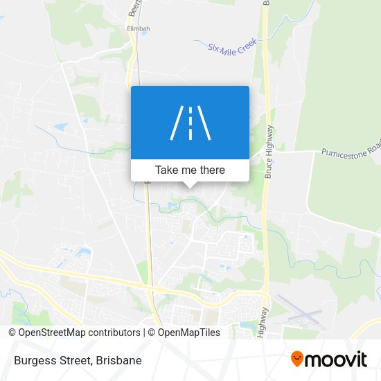 Burgess Street map