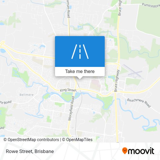 Rowe Street map