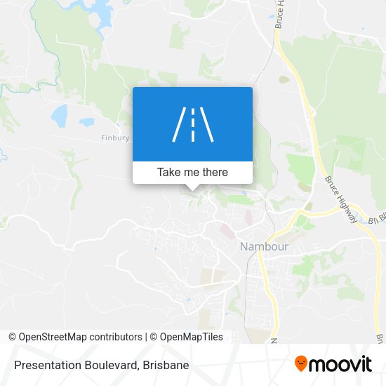 Presentation Boulevard map