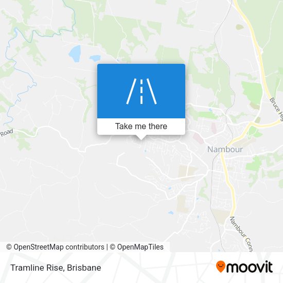 Tramline Rise map