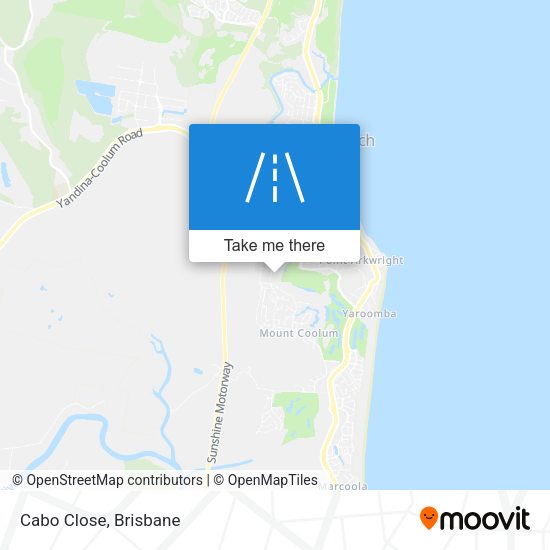 Cabo Close map