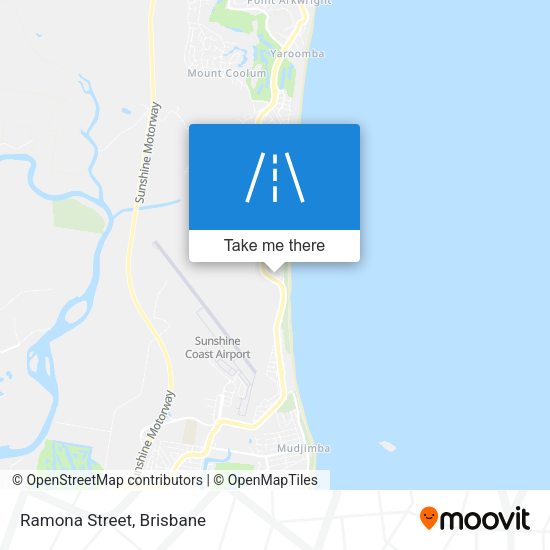 Ramona Street map
