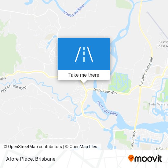Afore Place map