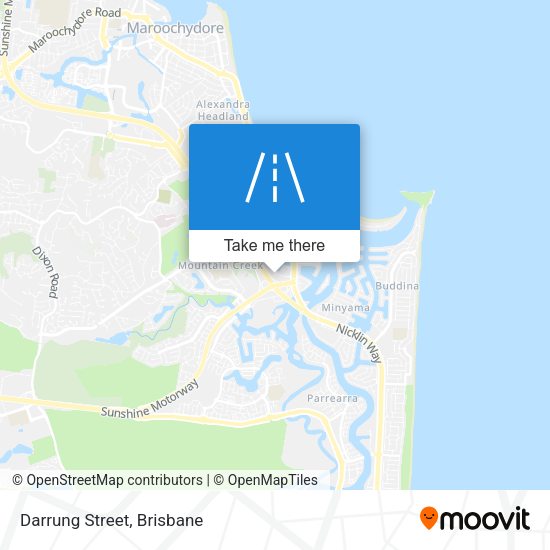 Darrung Street map