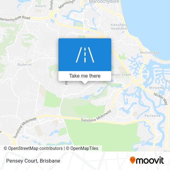 Pensey Court map