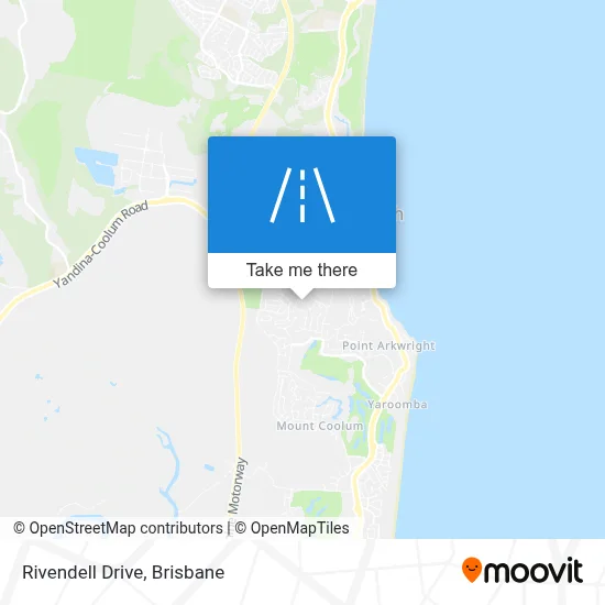 Mapa Rivendell Drive