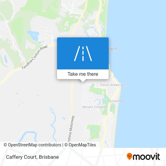 Caffery Court map