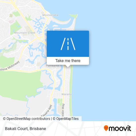 Bakali Court map