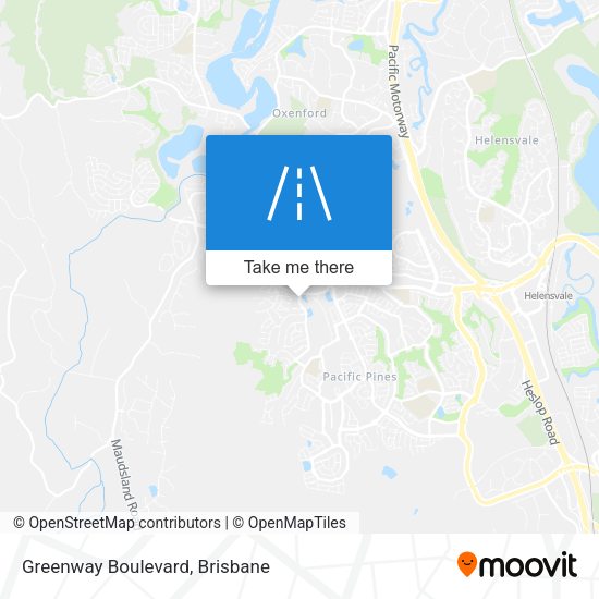 Greenway Boulevard map