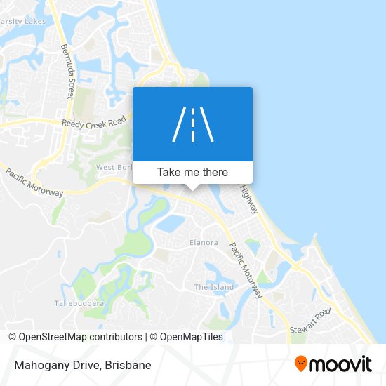 Mahogany Drive map