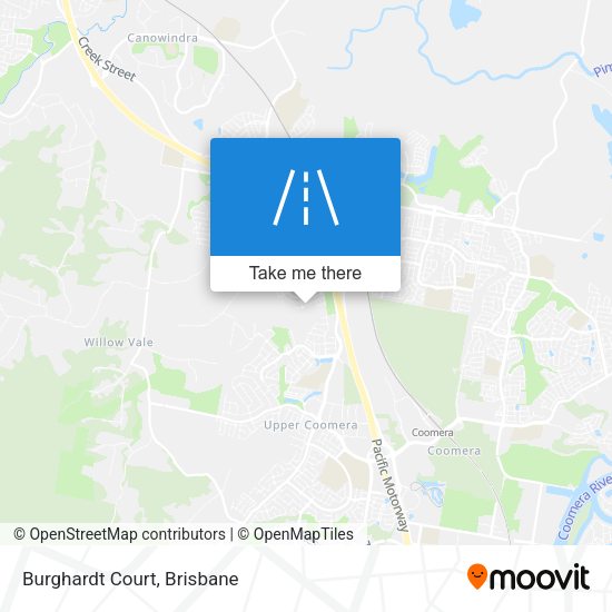 Burghardt Court map