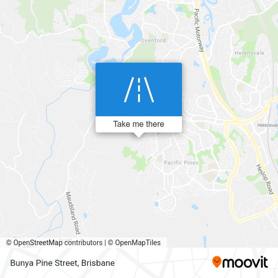Bunya Pine Street map