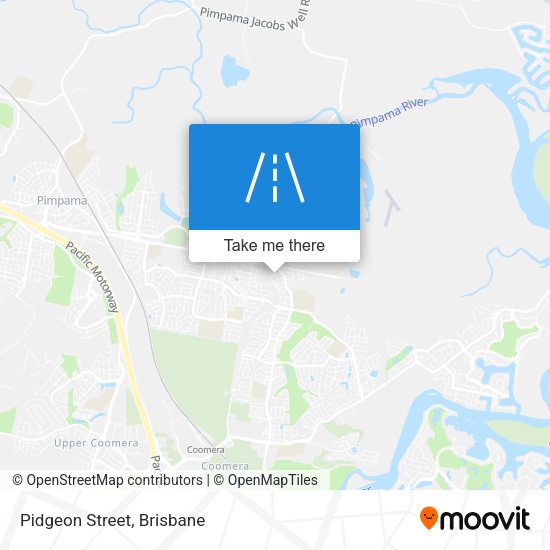 Pidgeon Street map