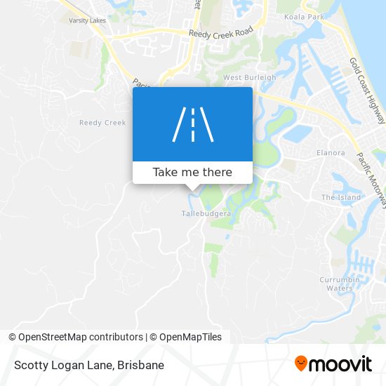 Scotty Logan Lane map
