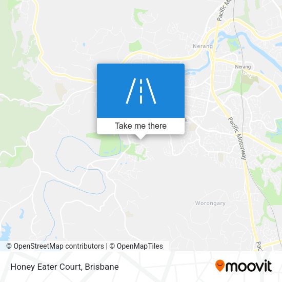 Honey Eater Court map