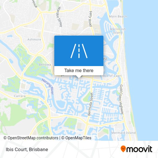 Ibis Court map